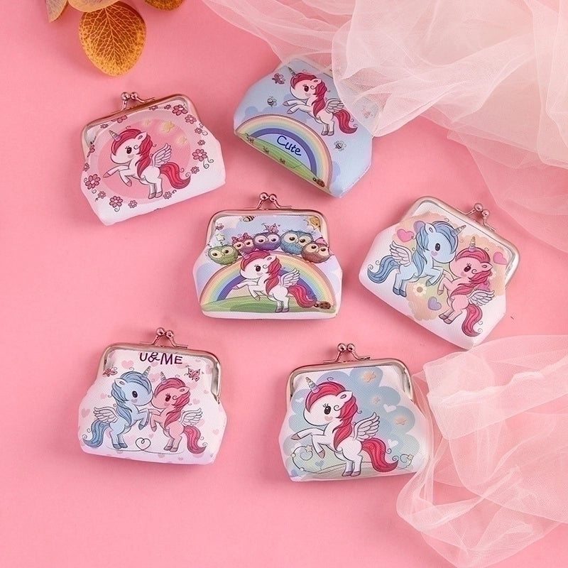 Women's Pvc Buckle Coin Purses