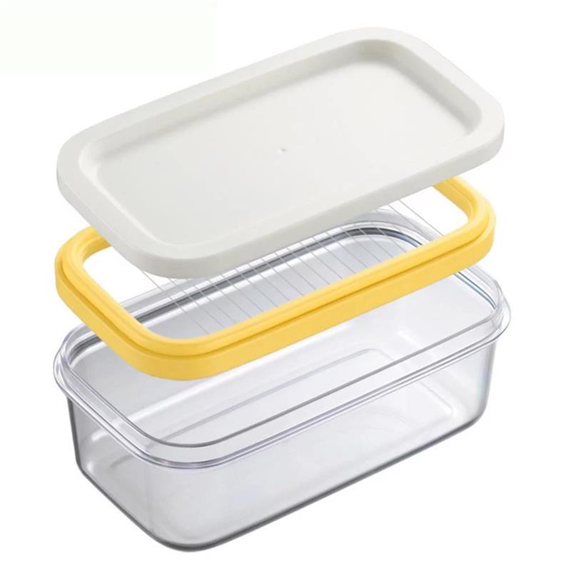 🧀Butter box with lid butter tray | cutting mesh. rectangular kitchen airtight storage crisper