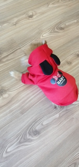 Mickey mouse Pet Hoodie- Spring