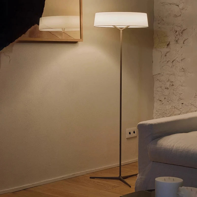 Sleek Nordic LED Floor Lamp