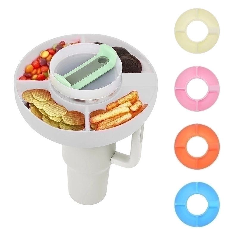Casual Solid Color Plastic Fruit Plate 1 Piece
