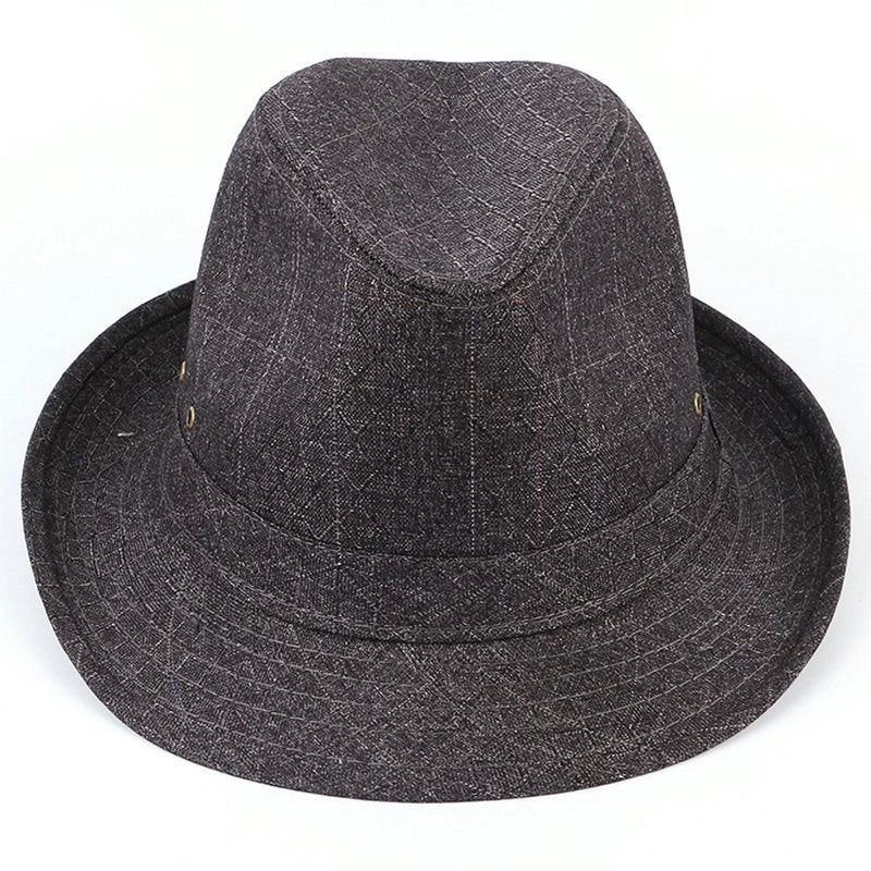 Top Hat Men's Middle-aged And Old Men's Jazz Hat Thickened Hat Fashionable Sports Outdoor Hat
