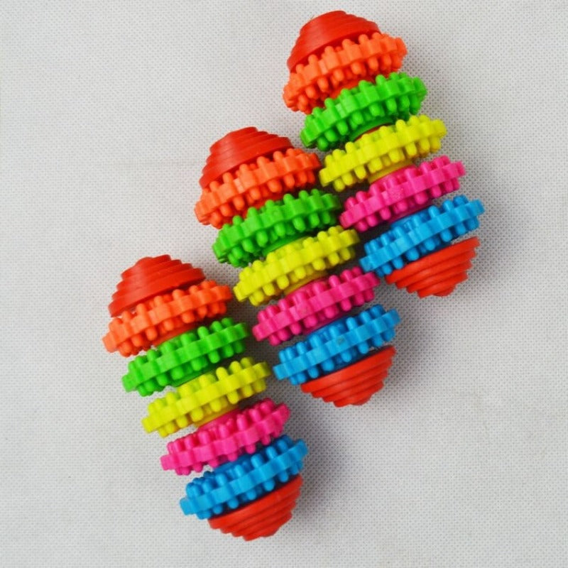 Gear Shape Dog Chew Toy