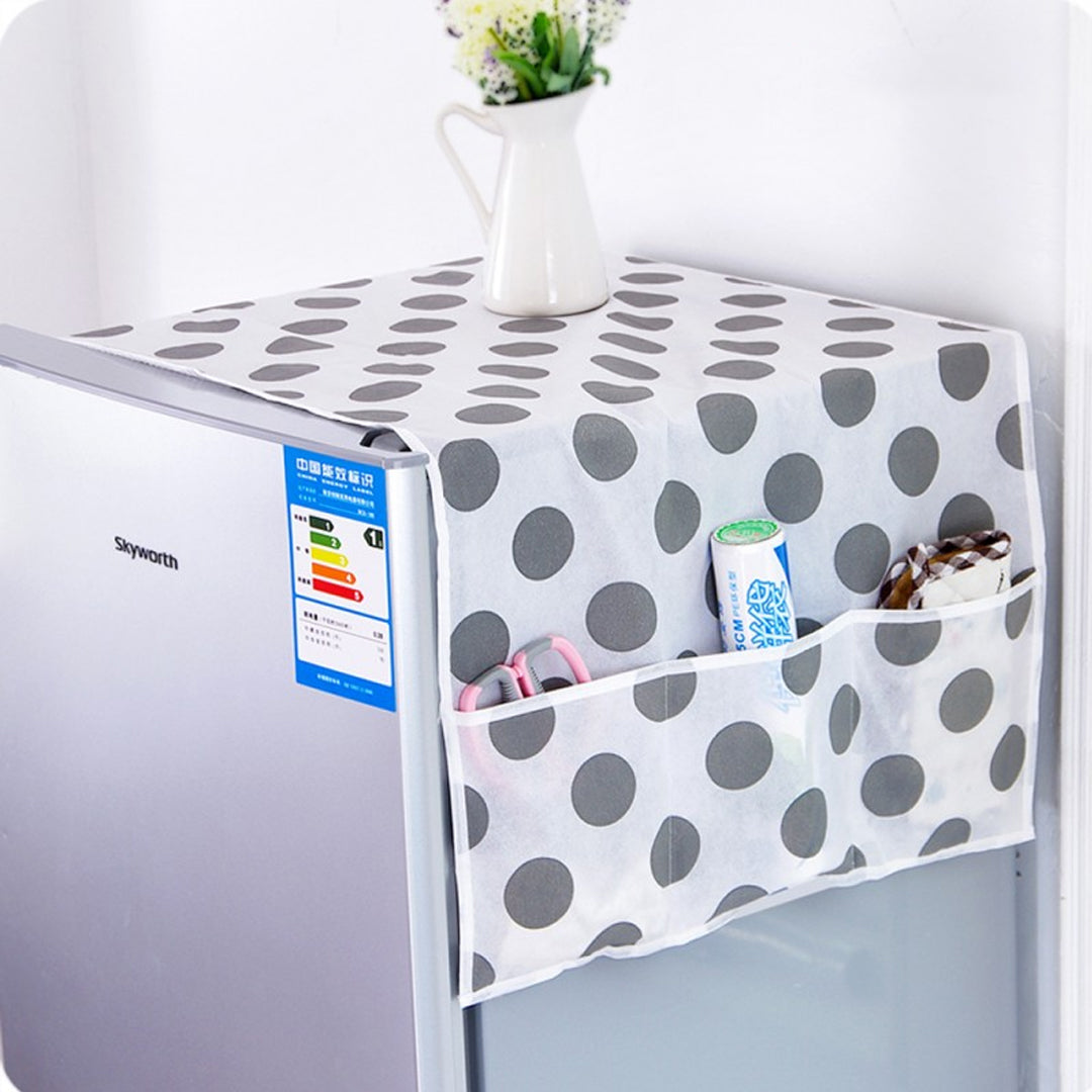 Fridge Cover With Pockets