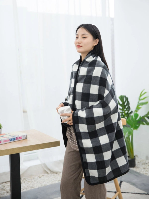 Fashion Lattice Polyester Blanket