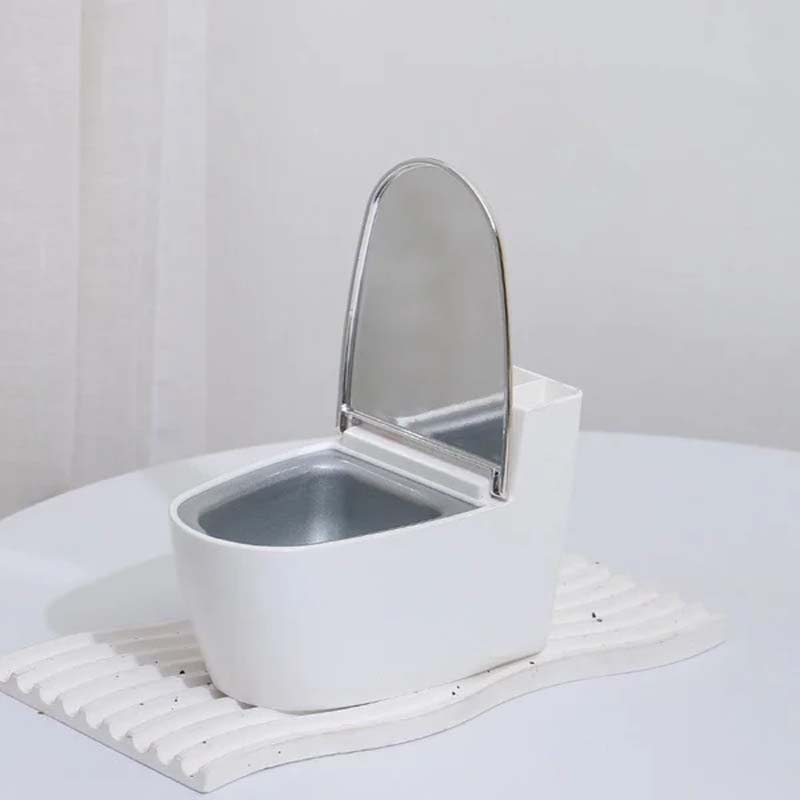 Creative shape for ashtray and toilet