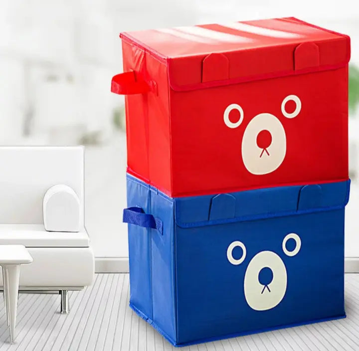 Foldable Panda Storage Box. Cute Panda Cartoon Storage Box