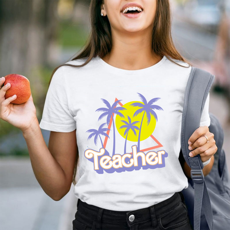 Teacher Summer Time Teacher T-Shirt