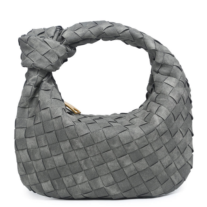 Explosions Denim Woven Bag Women's New Woven Handbag Shoulder Armpit Bag Fashion