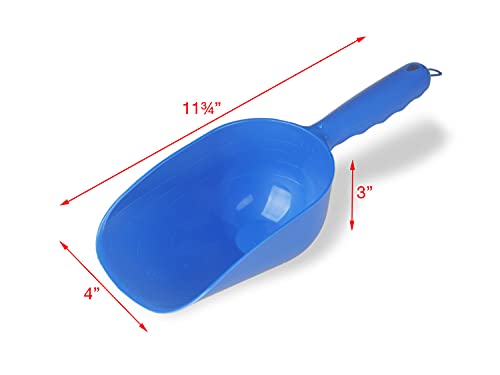 Van Ness 2 Cup Capacity Pet Food Scoop (Single). Blue