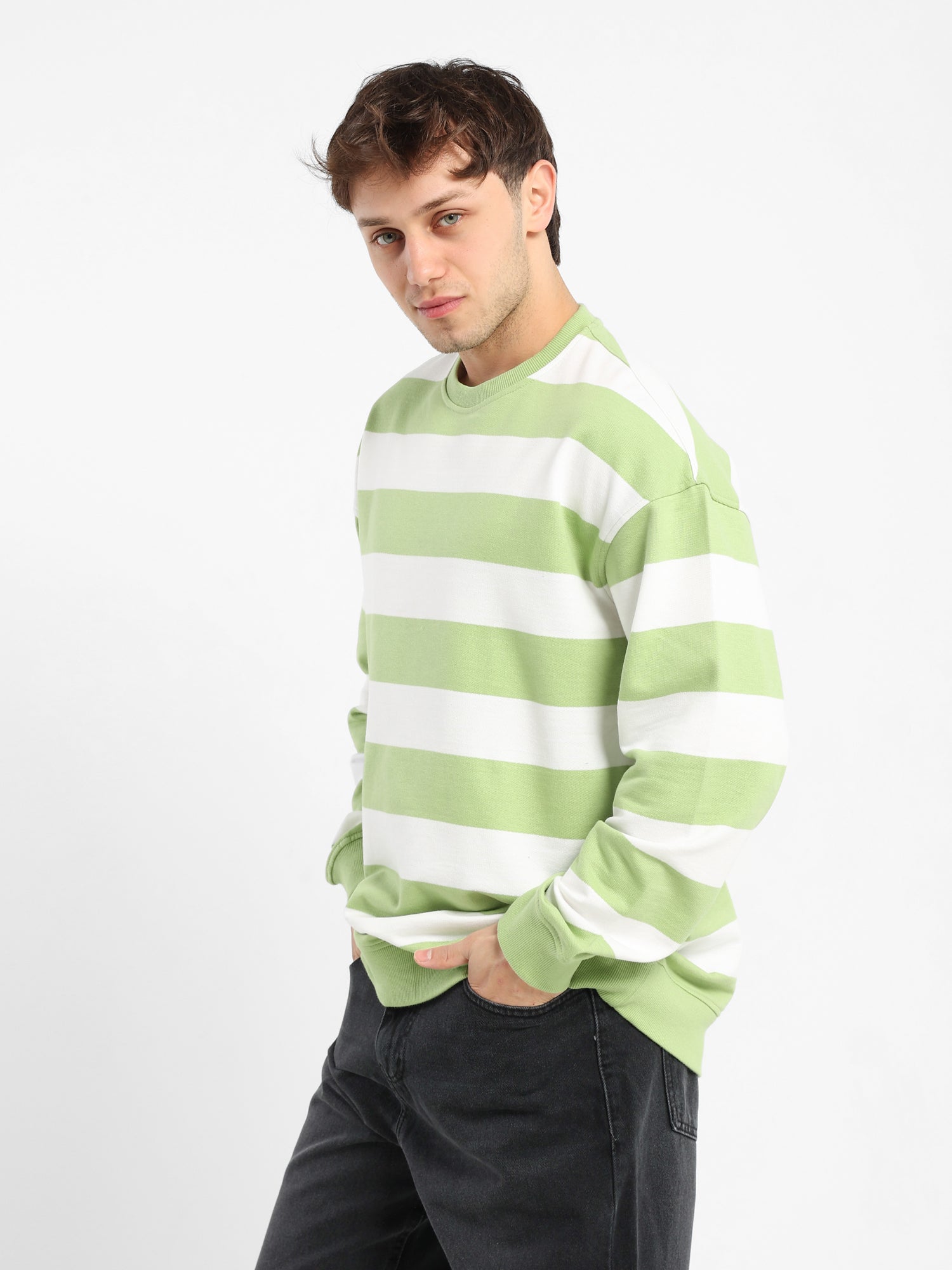 Casual Short-Sleeve Sweatshirt