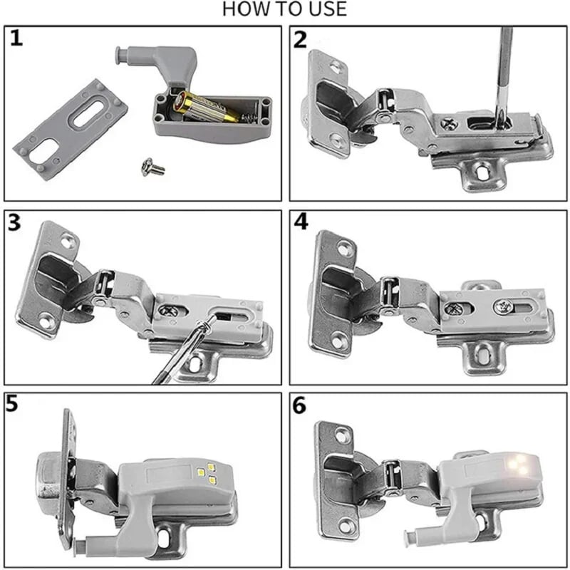 🔥 BIG SALE - 49% OFFInner Hinge LED Sensor Light