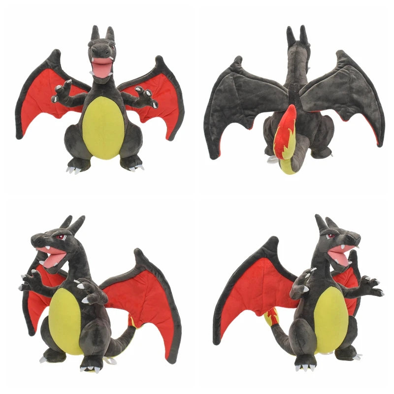 Çekici Mega Charizard X ve Y Peluş Oyuncakları - Yumuşak ve Sarılınası Evrim Bebekleri. Çocuklar İçin Cadılar Bayramı Hediyeleri (20-25 Santim)