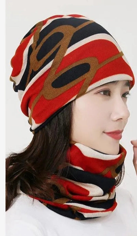 Unisex Casual Star Flower Polyester Scarf