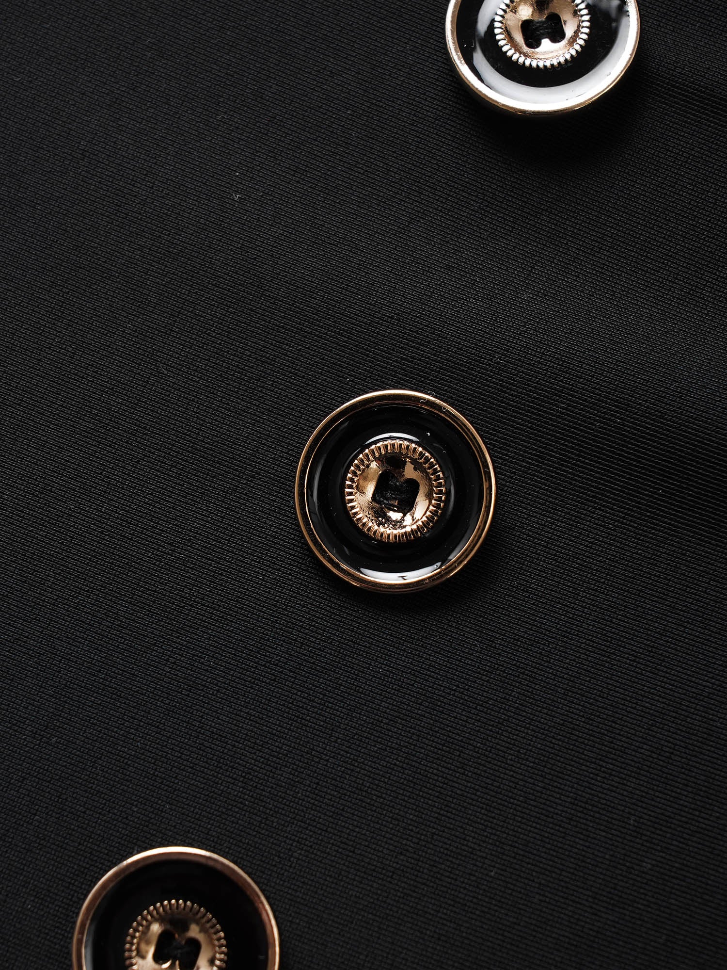 Plain Button Detail Skinny Swim Bottom
