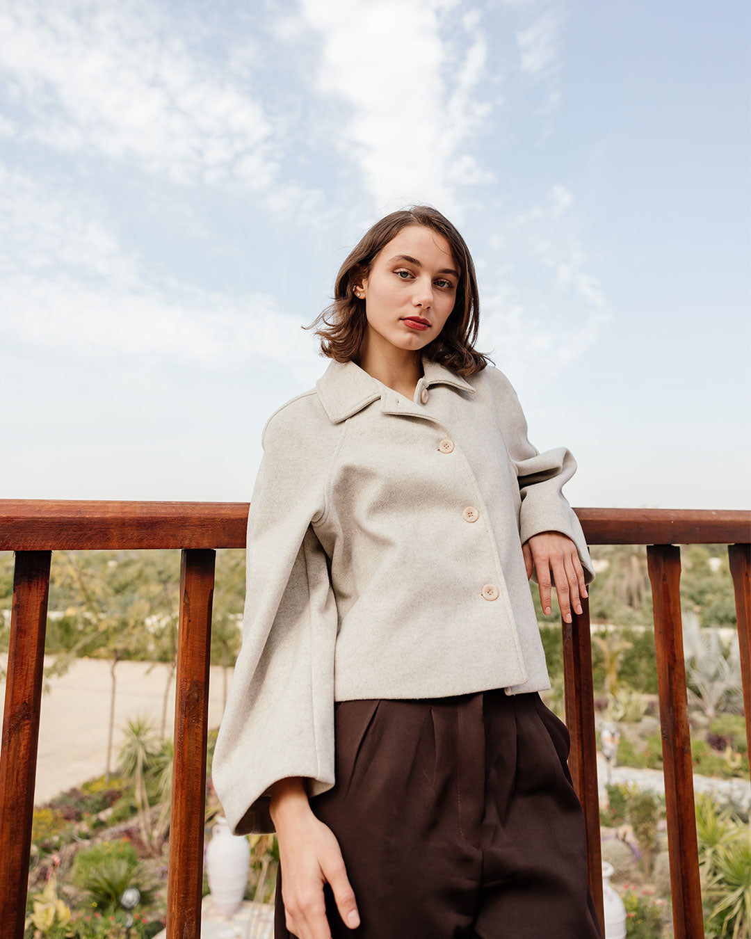 Women Winter cropped Jacket
