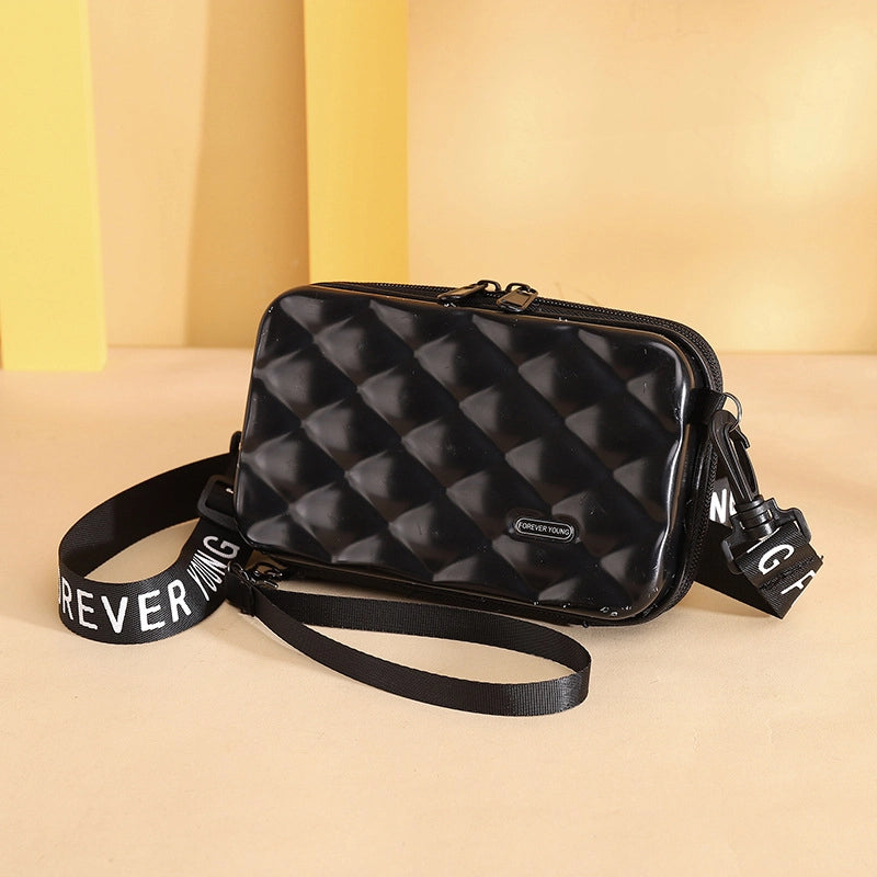 Women's PVC Letter Streetwear Zipper Phone Wallets