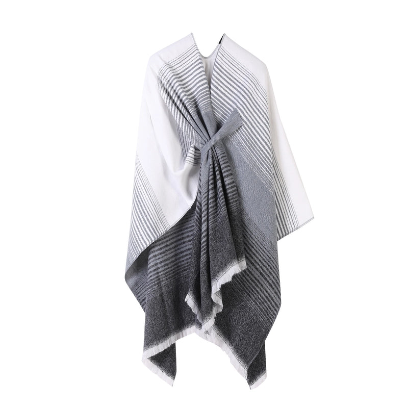 Shawl Women's Ethnic Style Yunnan Travel Wear Summer Sweet Knitted Cape In Stock