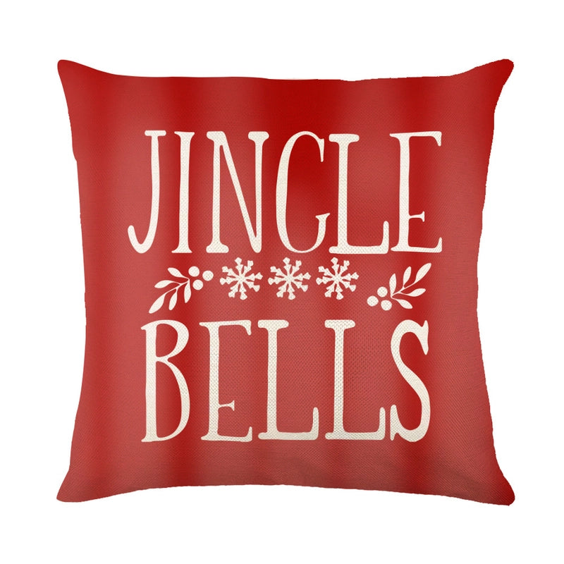 Casual Vacation Letter Linen Pillow Cases