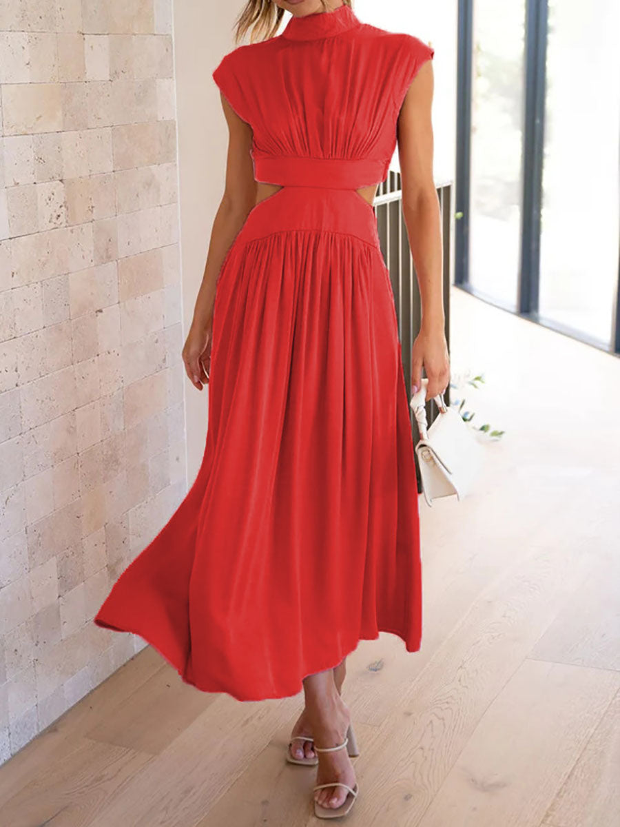 Macaron Color Waistless Dress