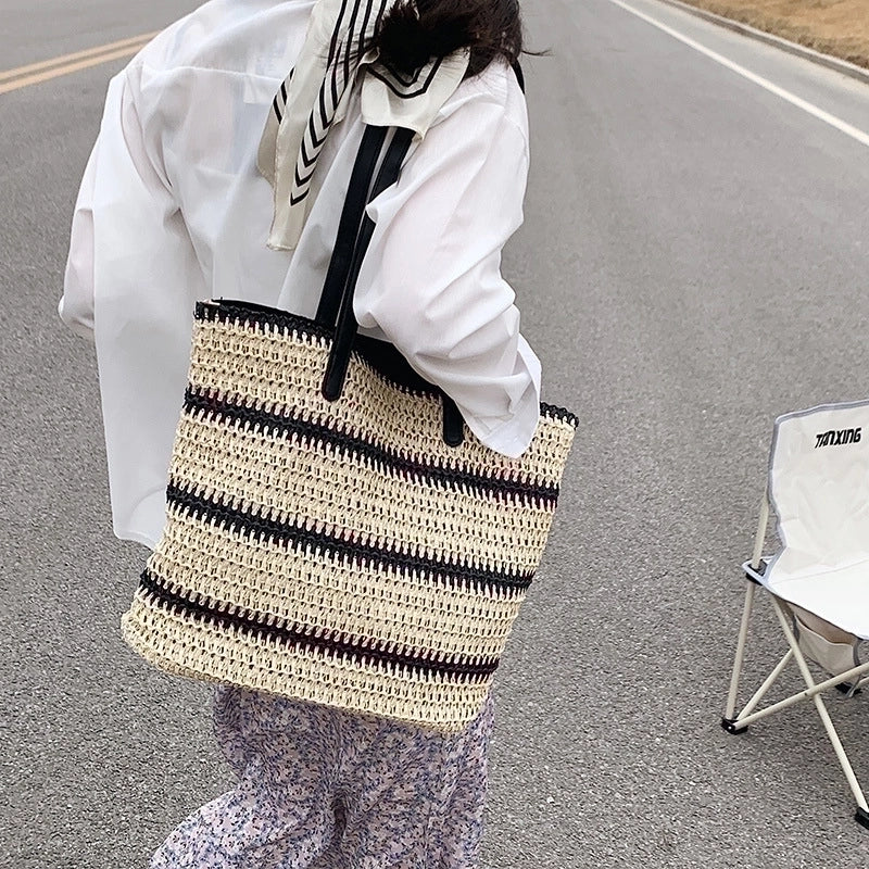 Women's Medium Spring&summer Straw Vacation Straw Bag