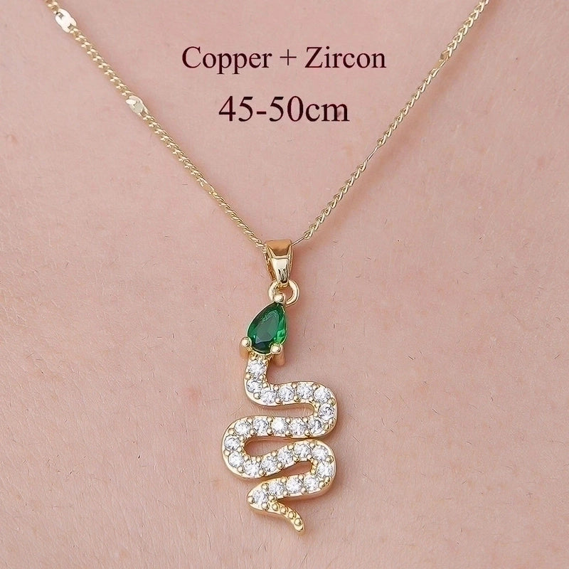 Minimalist Devil's Eye Cherry Heart Shape Stainless Steel Titanium Steel Polishing Plating Inlay Zircon Pendant Necklace