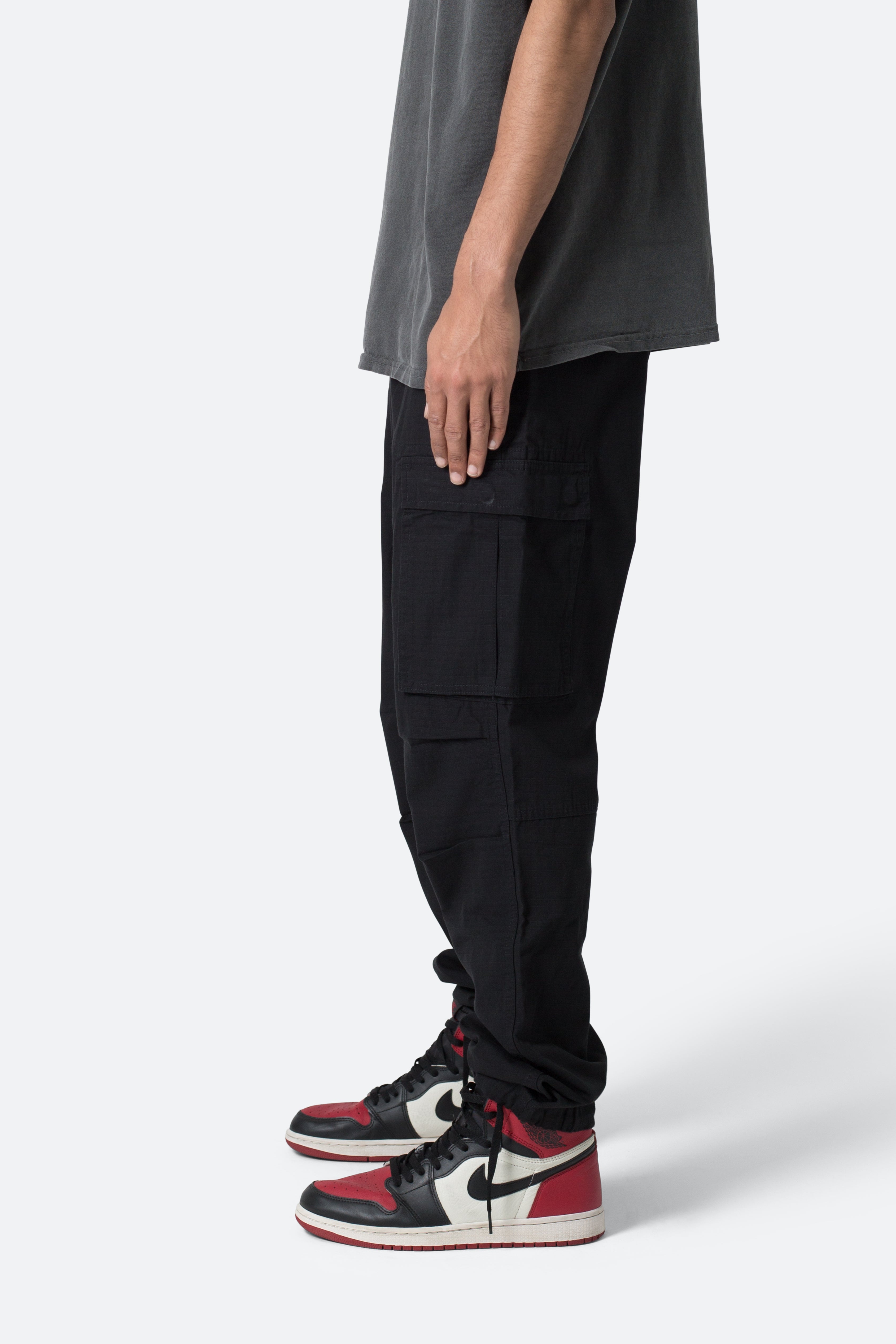 Vintage Cargo Pants - Black