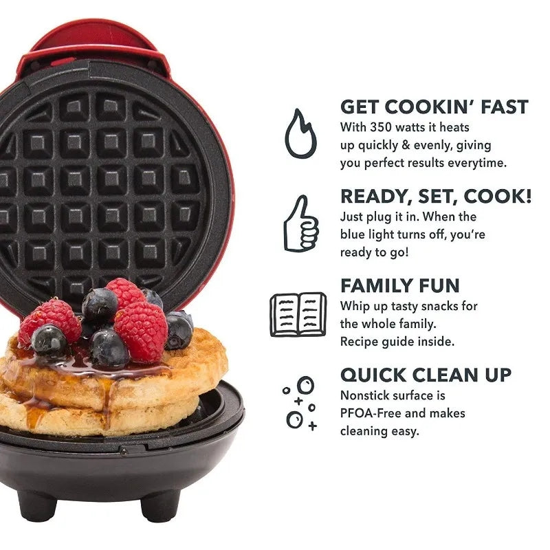 MINI ELECTRIC WAFFLE MAKER