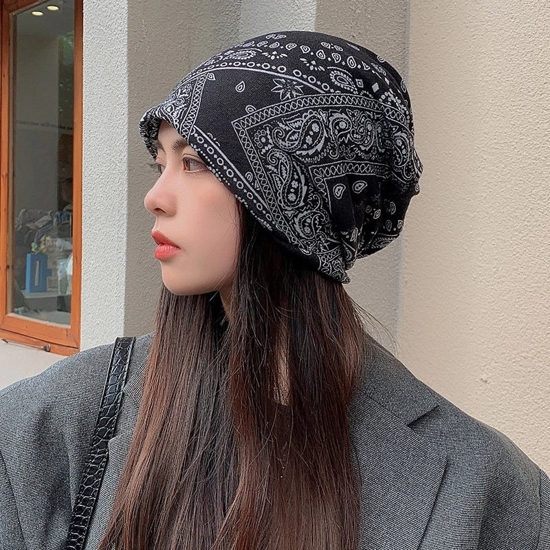 Unisex Casual Star Flower Polyester Scarf