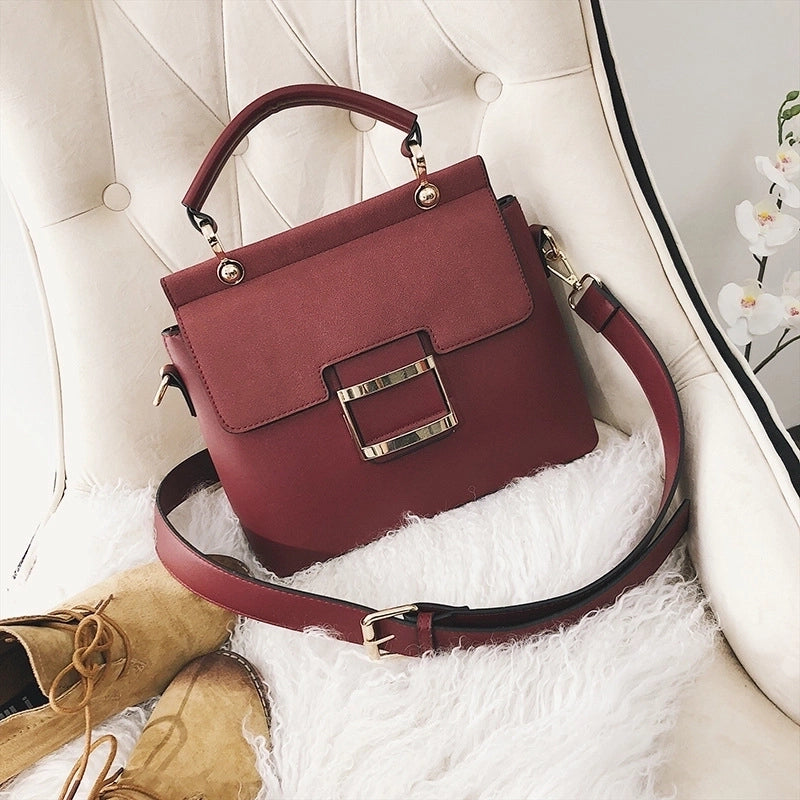 Women's Medium All Seasons Pu Leather Vintage Style Handbag