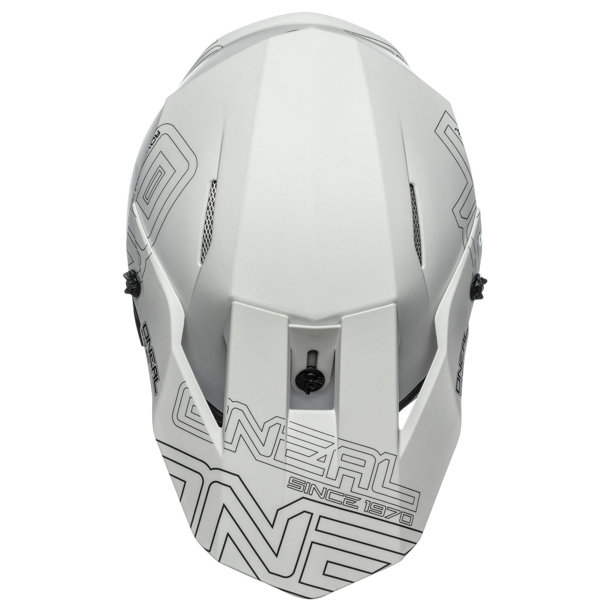 3 SRS Flat Helmet White