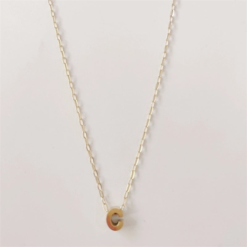 Casual Classic Style Streetwear Letter 304 Stainless Steel Plating Pendant Necklace