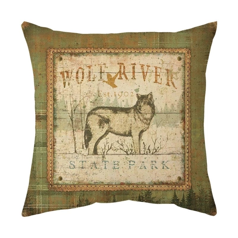 Cute Animal Short Plush Pillow Cases