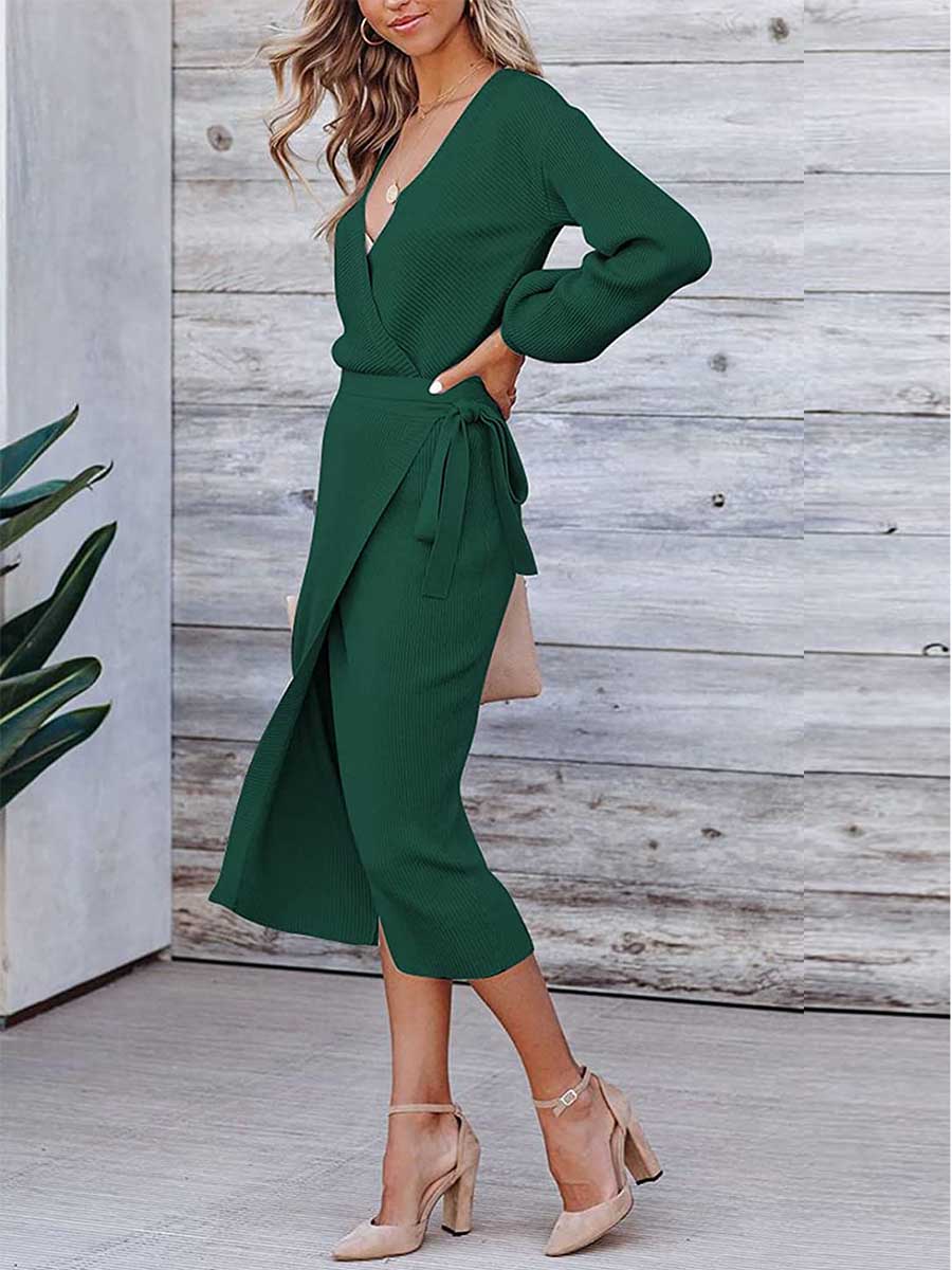 Sexy Knitted Dress