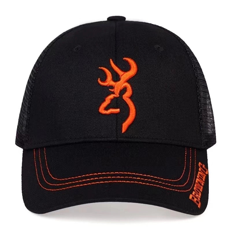 Unisex Hip-Hop Retro Symbol Curved Eaves Baseball Cap