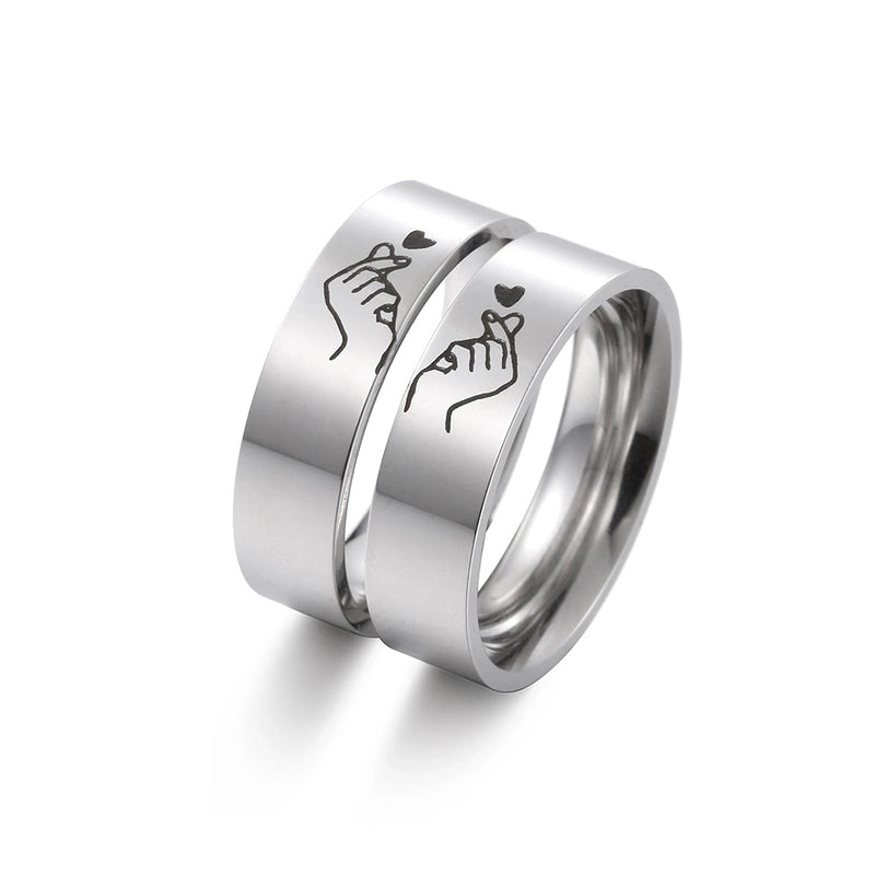 Streetwear Letter 201 Stainless Steel No Inlaid Polishing