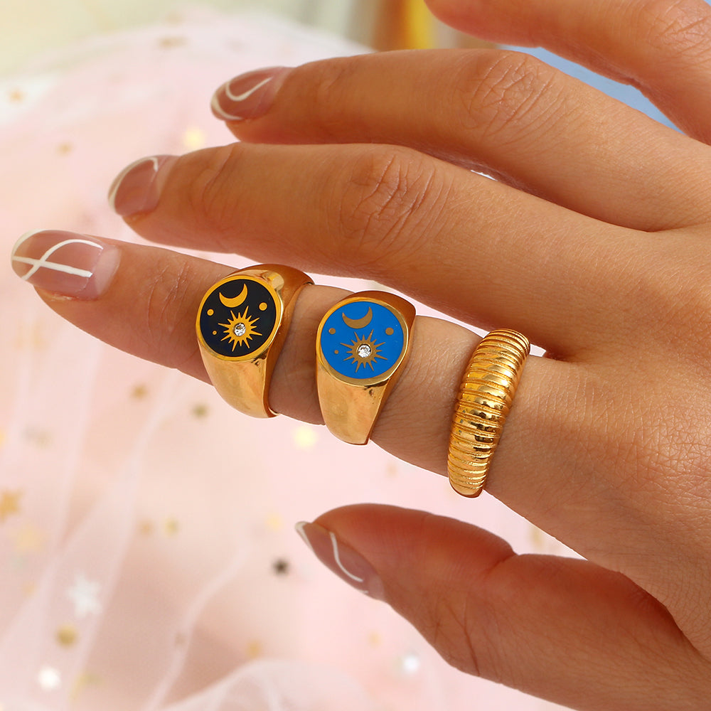 Moon & Sun Ring