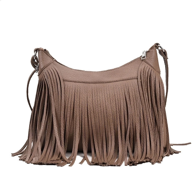 Women's Small Pu Leather Solid Color Fashion Square Zipper Crossbody Bag