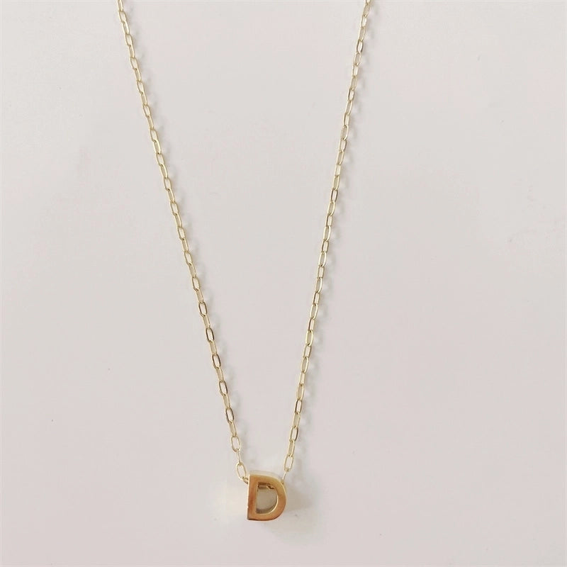 Casual Classic Style Streetwear Letter 304 Stainless Steel Plating Pendant Necklace