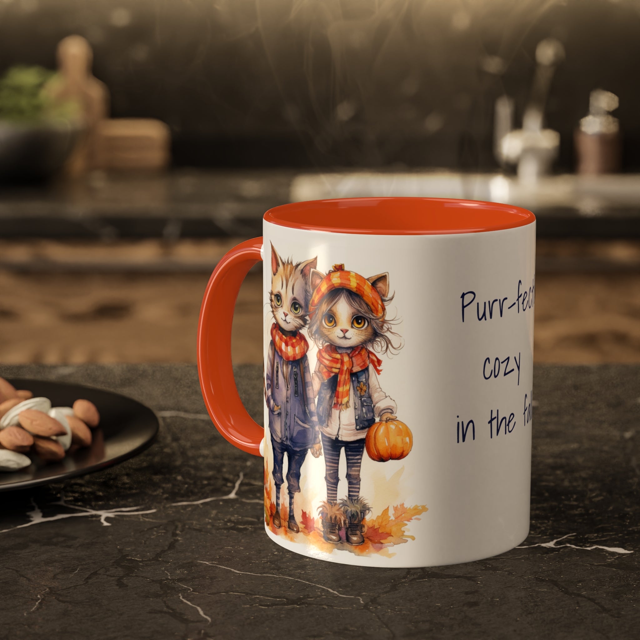 Charlie & Piper Cozy Fall Kitties Mug