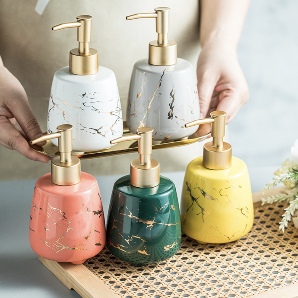Fancy Shampoo Dispenser