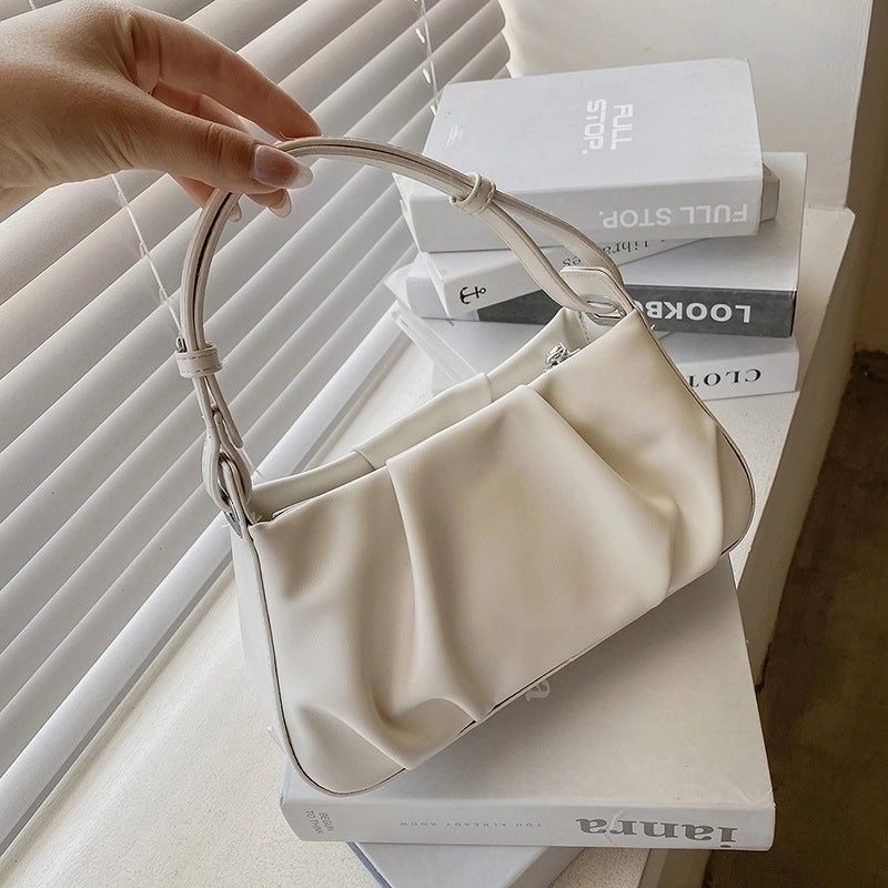 Women's Small All Seasons Pu Leather Basic Underarm Bag