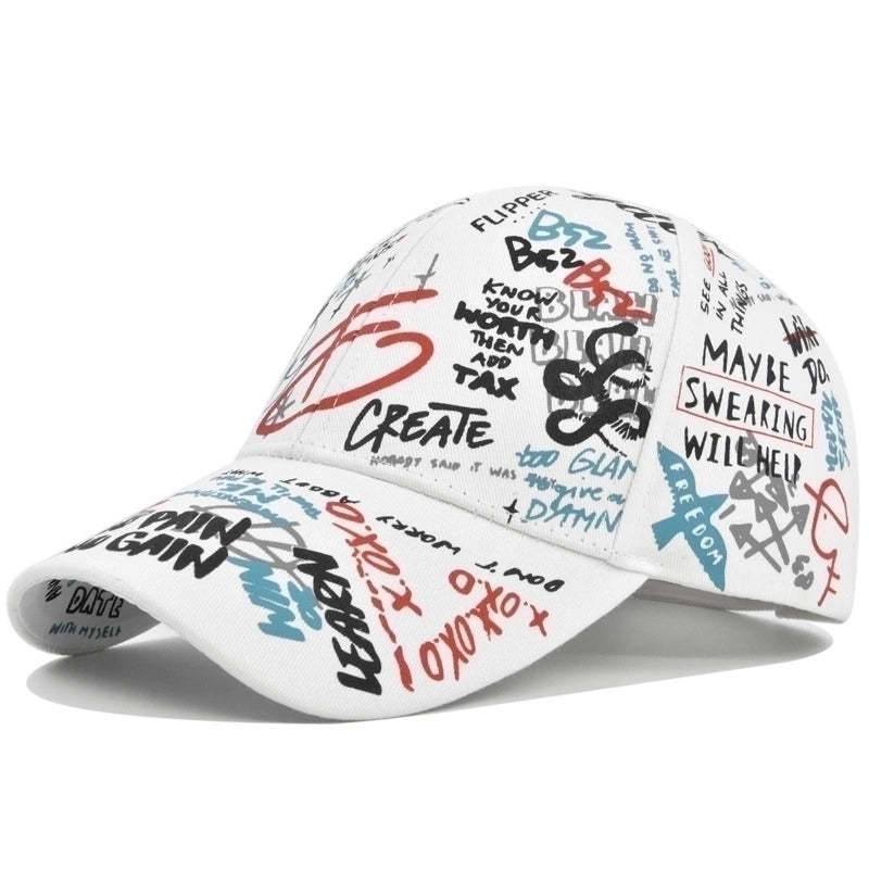 Women's Minimalist Classic Style Letter Crimping Baseball Cap