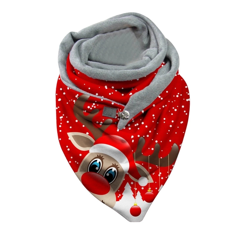 Unisex Cute Ditsy Floral Winter Scarves