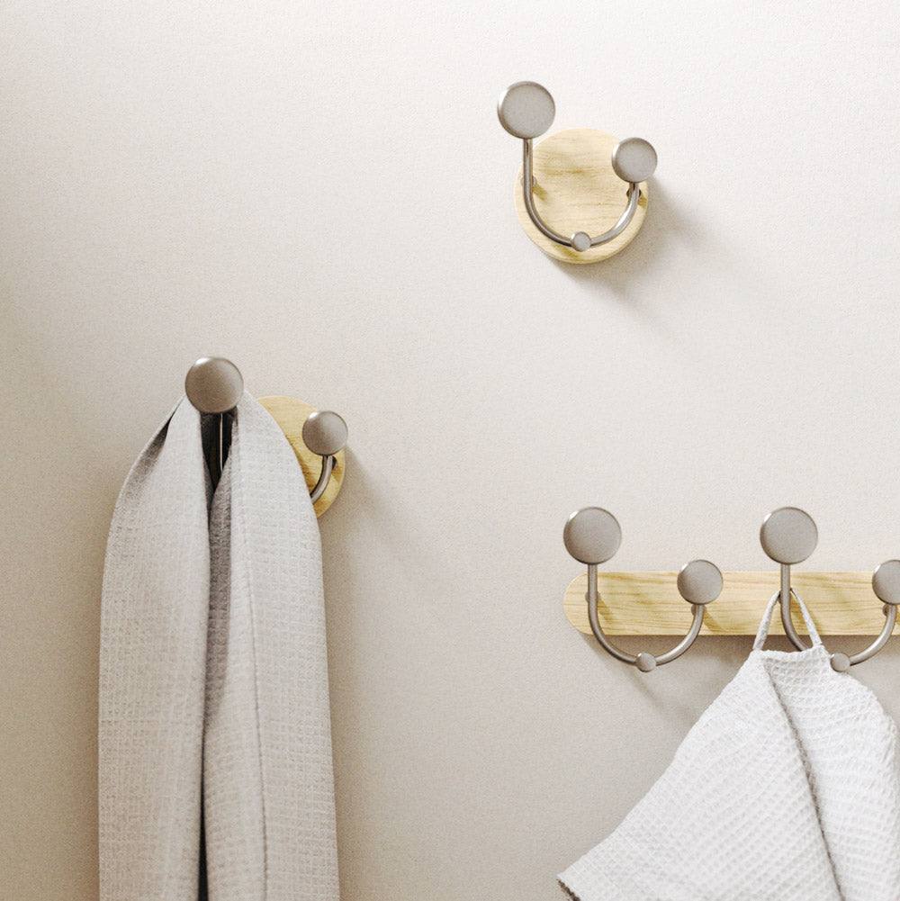 Melody Valet Wall Hook - Nickle