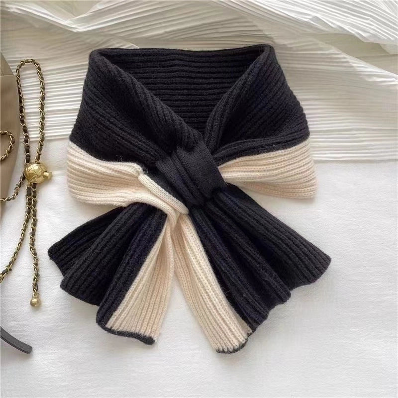 Women's Minimalist Stripe Cotton Scarf