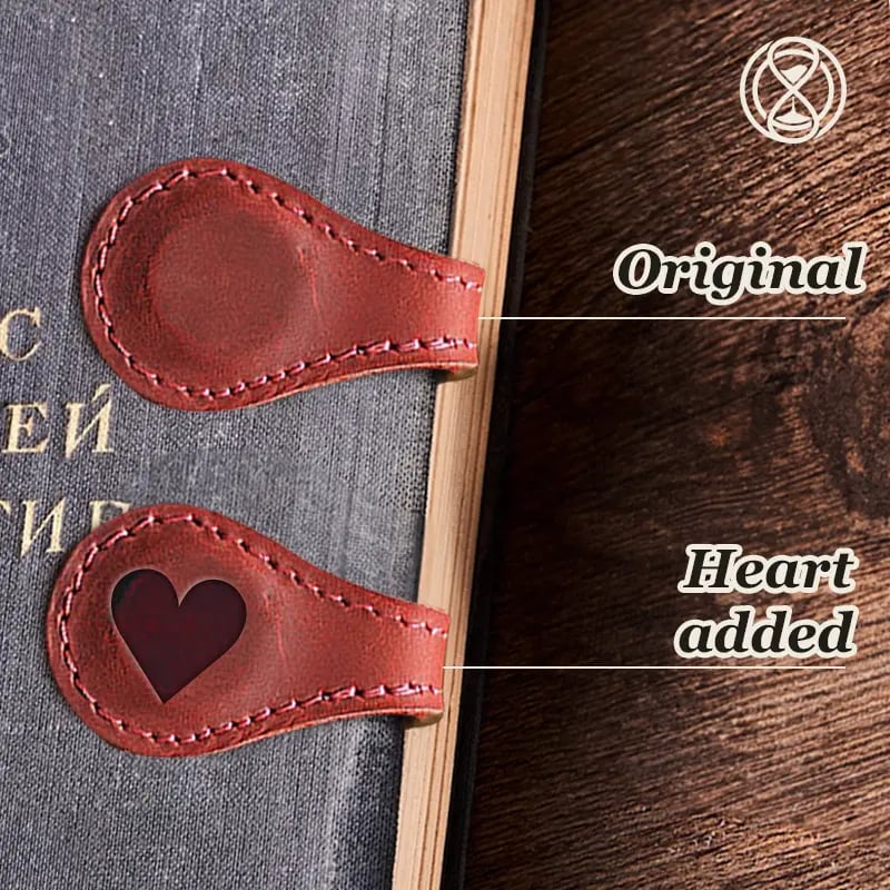 🔥Christmas Special Promotion 49% OFF -🎅 TimelessMark–Personalized Magnetic Leather Bookmark💥Buy 2 Get Free Shipping💥