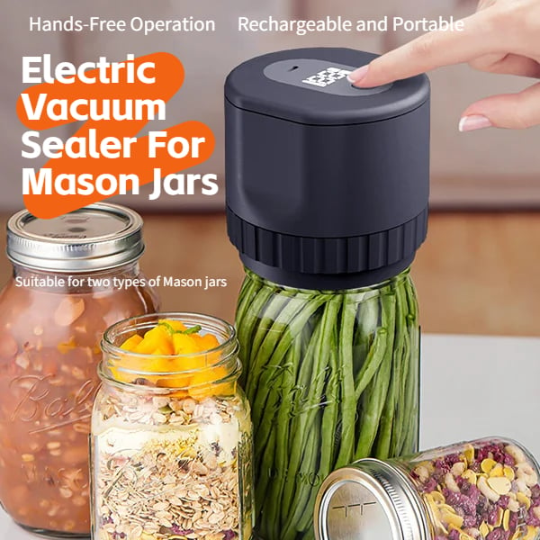 49% OFF-Electric Vacuum Sealer For Mason Jars