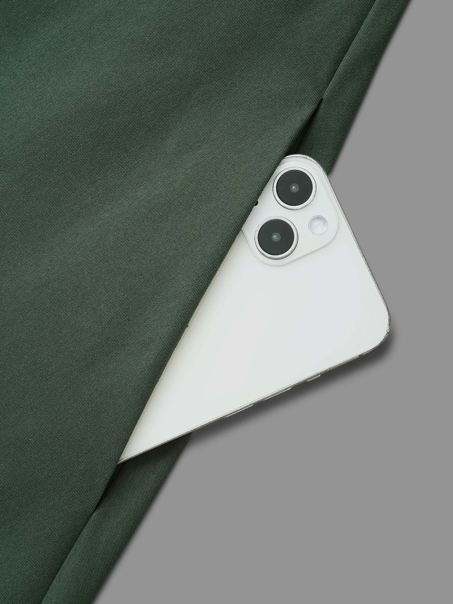 Square Neck Plain Button Detail Dress