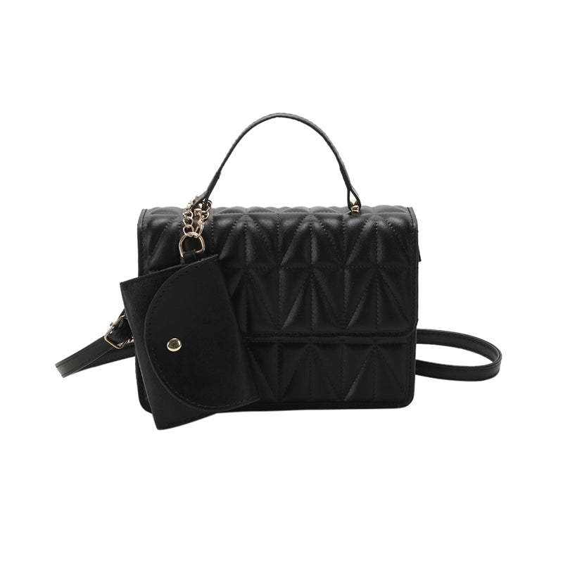 3 Pieces Women'S All Seasons Pu Leather Elegant Handbag